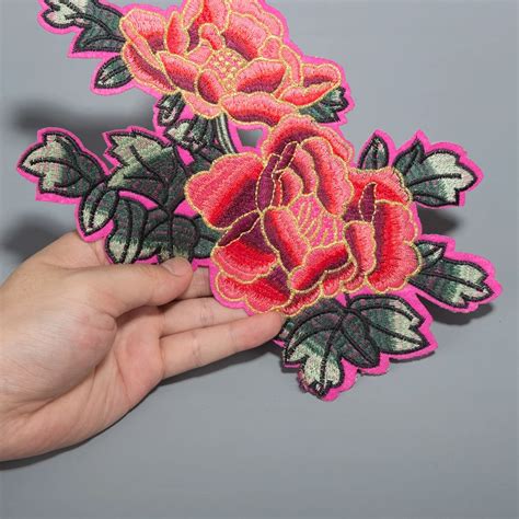 Buy Rose Iron On Patches Surpdeco Iron On Stickers
