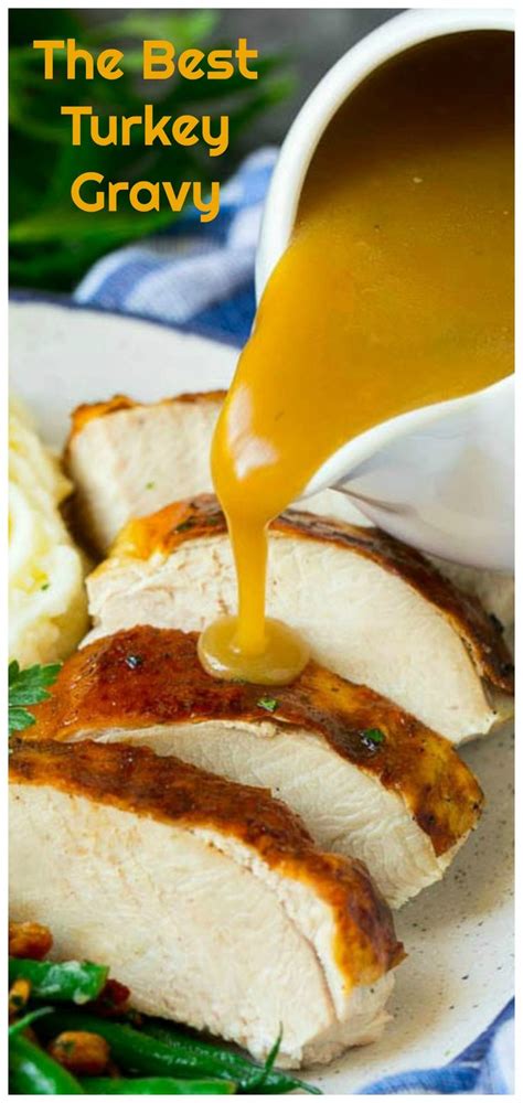 The Best Turkey Gravy You Ll Ever Have It S Smooth Creamy And Full
