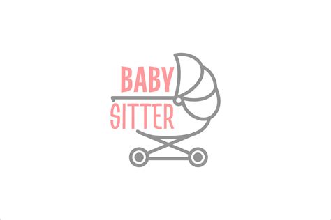 Baby Sitter Logo Design Template 14797196 Vector Art At Vecteezy