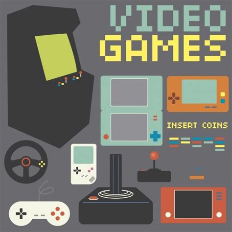 free videogame retro console cartoon nohat cc