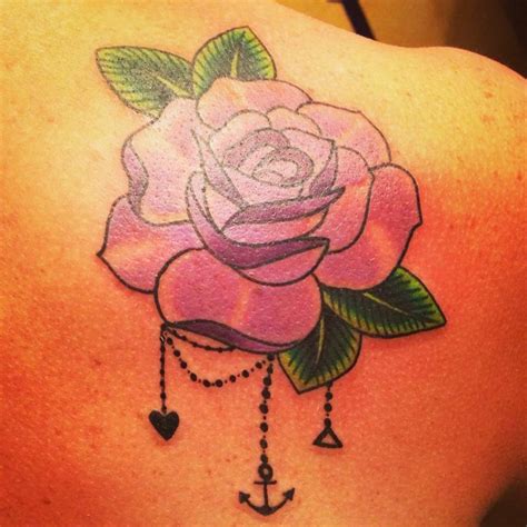 Purple Rose Tattoo From Misty At Corralitos Tattoo Corralitosca