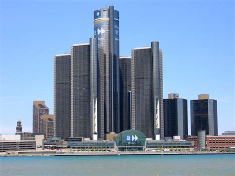Fileheadquarters Of Gm In Detroit Wikipedia
