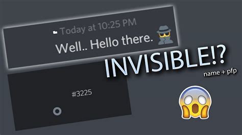 How To Become Invisible On Discord Invisible Name Pfp