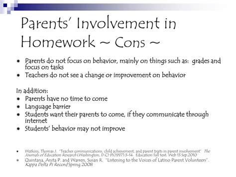 Ppt Parental Involvement And Teacher Communication Powerpoint