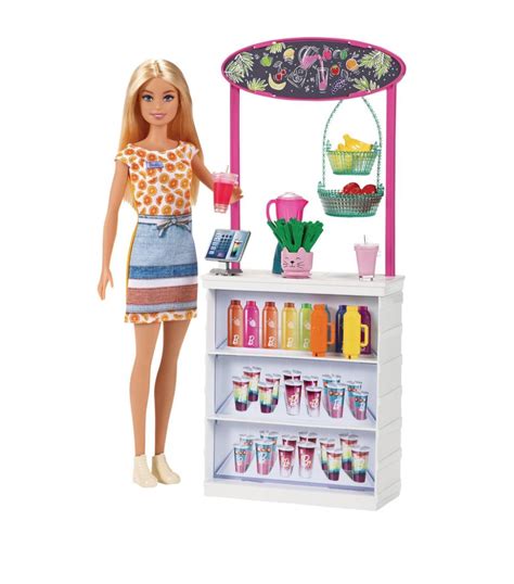 Barbie Multi Smoothie Bar Playset Harrods Uk