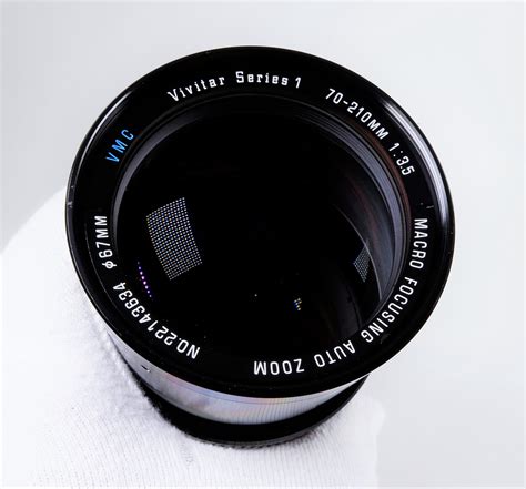 Vivitar Series 1 Canon Fd Mount 70 210mm F35 Zoom Lens Macro Close