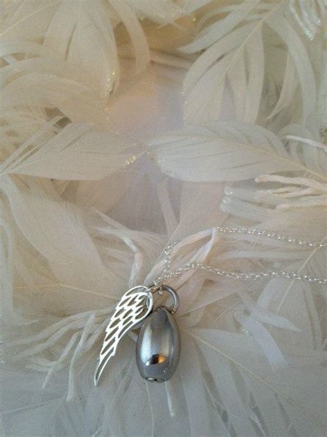 Memorial Sterling Silver Necklace With Stainless Steel Cremation Urn