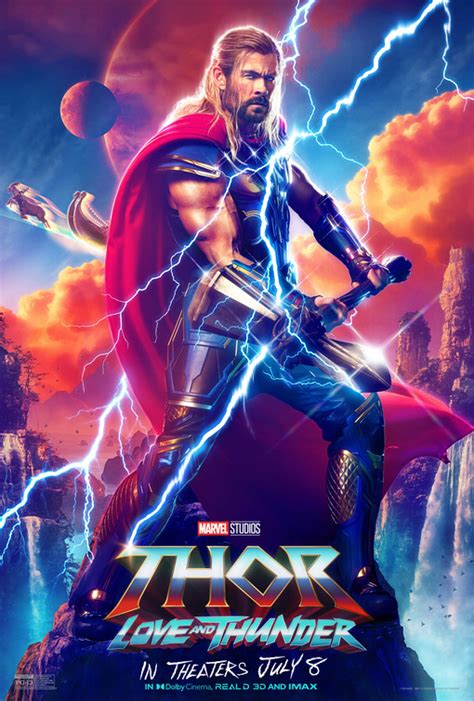 Thor Love And Thunder Movie Poster 4 Of 18 Imp Awards
