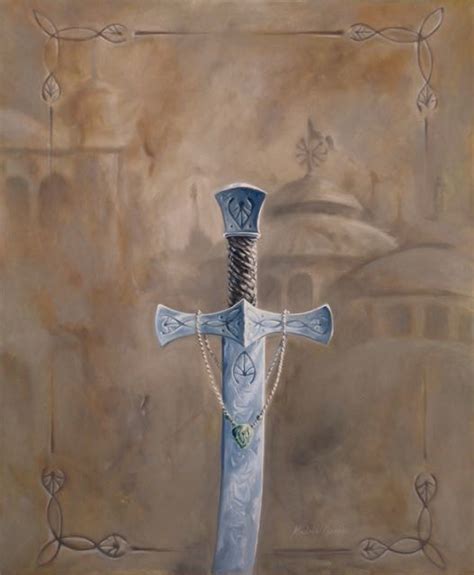 Artstation Rowans Sword Painting For The Cover Of Book Two Of The