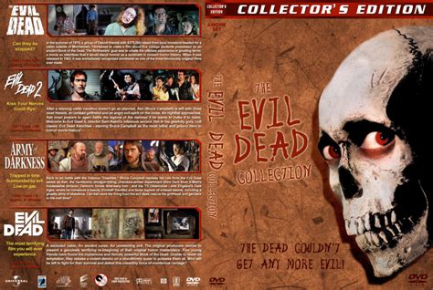The Evil Dead Collection 4 Dvd Covers 1982 2013 R1 Custom