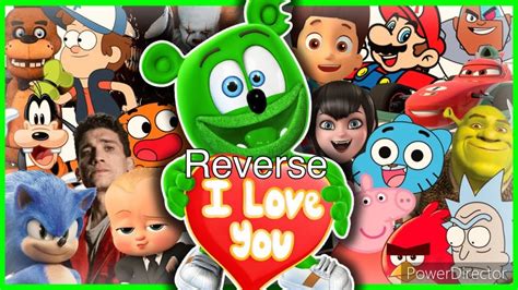 Gummy Bear Song Animation Films Cover Part 3 Reverse Youtube