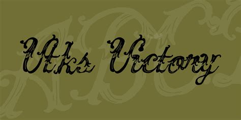 Vtks Victory Font · 1001 Fonts