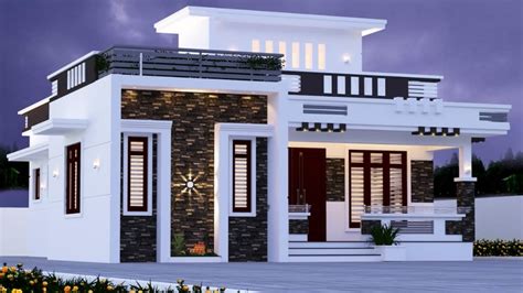 893 Square Feet 2 Bedroom Contemporary Modern Home Design And Plan