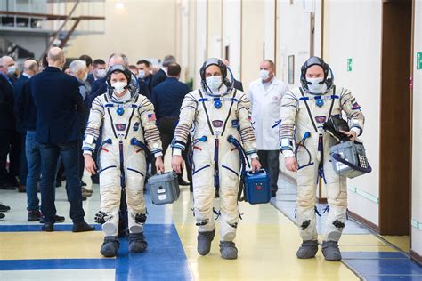 Expedition 65 Backup Crew Members Arrive For Soyuz Qualification Exams A Photo On Flickriver