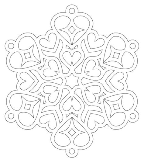 This page has a lot of snowflake coloring page for kids. Top 20 Snowflake Coloring Pages For Your Little Ones