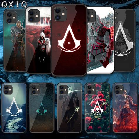 Buy Assassin Game Creeds Tempered Glass Phone Case Cover For Iphone