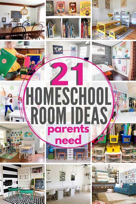 21 Brilliant Homeschool Room Ideas Parents Need The Heathered Nest