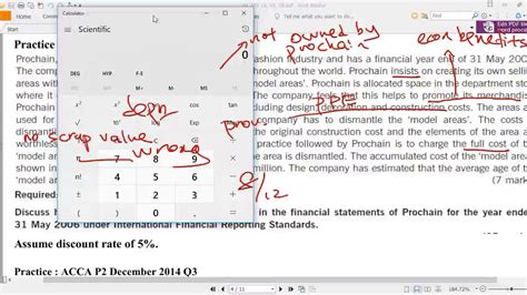 Our acca exam centre helps build your knowledge and confidence before your exam. ACCA SBR (Strategic Business Reporting) IAS 16, IAS 40 ...