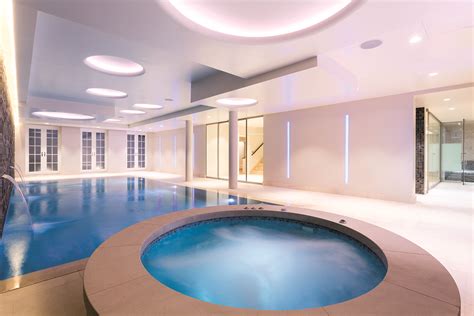 At Home Retreat Luxurious Indoor Pools Leverage