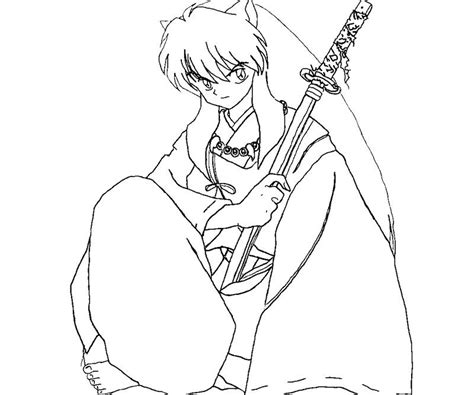 Download Inuyasha-2.jpg (800×667) (With images) | Coloring pages