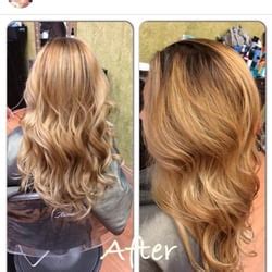 Grown out balayage with platinum ends to merlot. Expressions Hair Design - 113 Photos & 73 Reviews - Hair ...