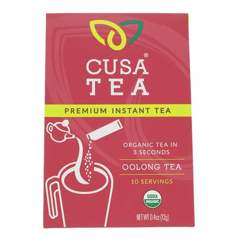 Cusa Tea Organic Oolong Tea Premium Instant Tea Shop Tea At H E B
