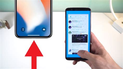 Iphone X Gestures On Android Youtube