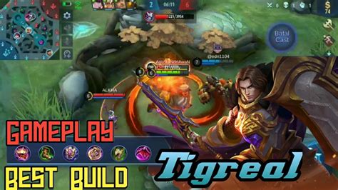Tigreal Gameplay Tigreal Best Build 2021 Mobile Legends Youtube