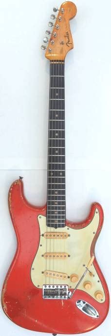 Fender Stratocaster 1961 Fiesta Red Guitar For Sale David