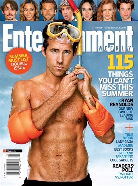 25 Sexiest Shirtless Hunks — Is Your Summer Scorching Hot Enough Ryan Reynolds Shirtless