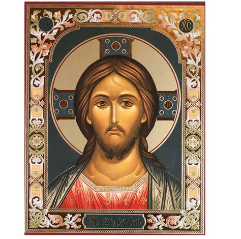 Russian Icon Christ Pantocrator At Collection Of Russian Icon Christ