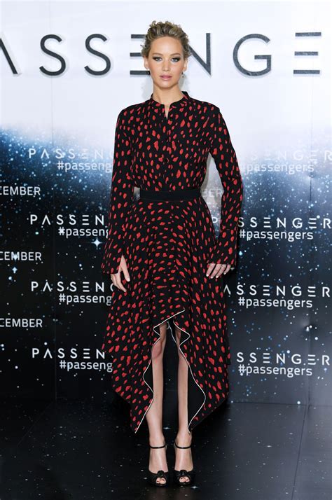 Jennifer Lawrence Passengers Photocall In London Uk • Celebmafia