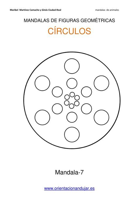 Mandalas De Figuras Geometricas Circulos08 Orientación Andújar