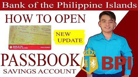 Paano Mag Open Ng Passbook Savings Account Sa Bpi How To Open