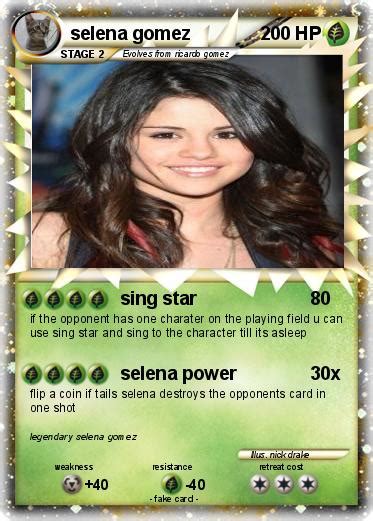 Pokémon Selena Gomez 233 233 Sing Star My Pokemon Card