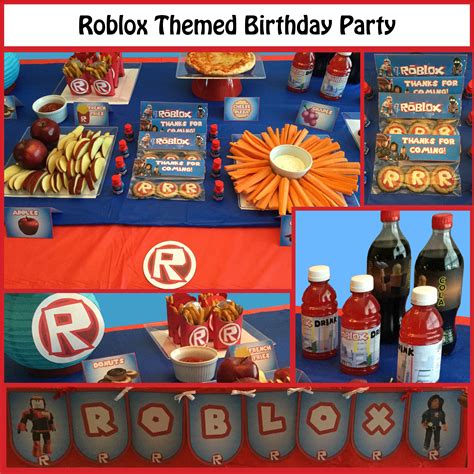 Roblox Themed Party Supplies Themed Party Supplies Party Birthday