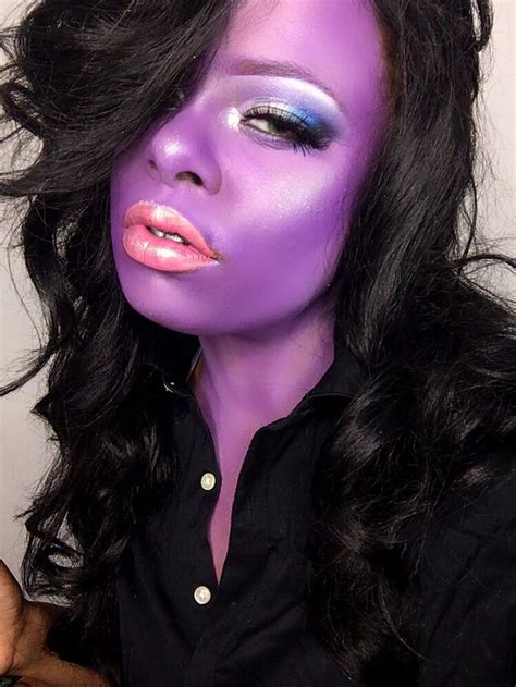 Purple Face Paint Holiday Makeup Face Face Makeup