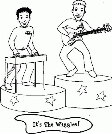The Wiggles Coloring Pages Coloring Home