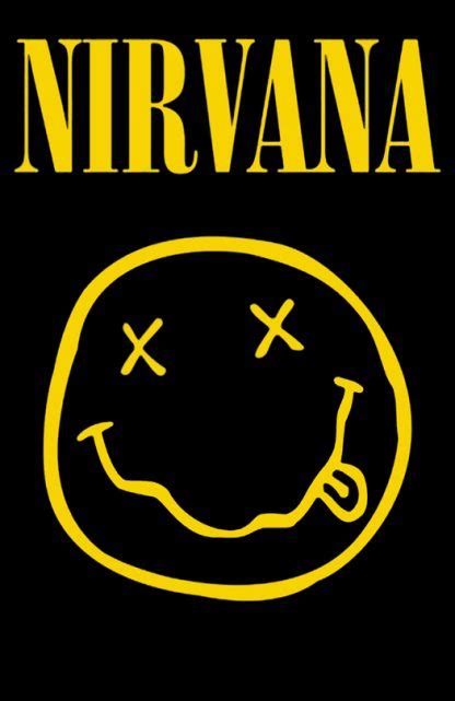 Nirvana Poster Promo Smile 11 X 17 Inches Sameday Ship Usa