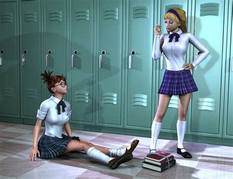 Nerd And Preppie Schoolgirls For A4v4 3d Models And 3d Software By