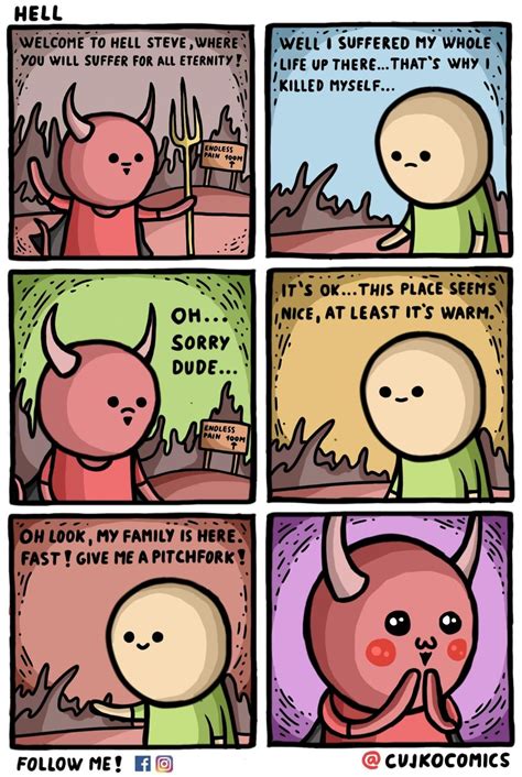 19-Year-Old Started Drawing Dark Comics Only A Few Months ...