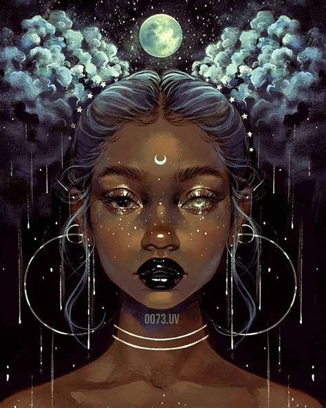 Pin By Kahea On Amid The Flames Digital Art Girl Black Girl Magic