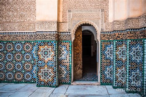 Beautiful Typical Moroccan Tiles Photograph By Sabino Parente Pixels