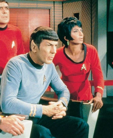Spock Uhura And Scotty Scotty Star Trek Star Trek Series Star Trek