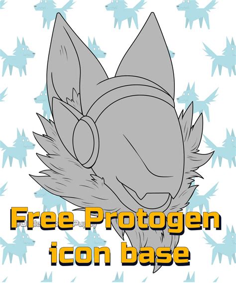 Free Protogen icon base by DarcysArt -- Fur Affinity [dot] net