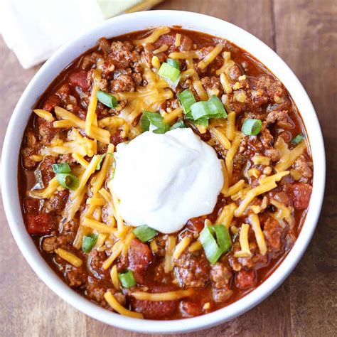 Easy Texas Chili Recipe No Beans