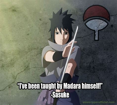 15 Great Sasuke Quotes From Naruto Waveripperofficial