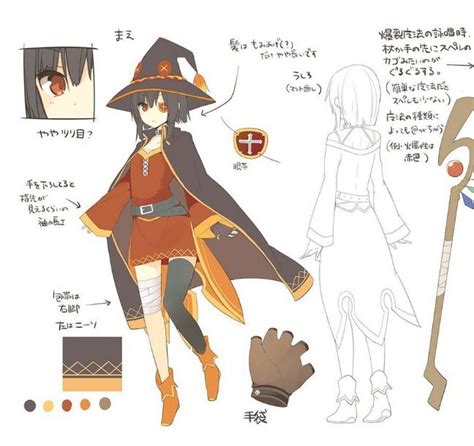 A Megumin Character Sheet Konosuba