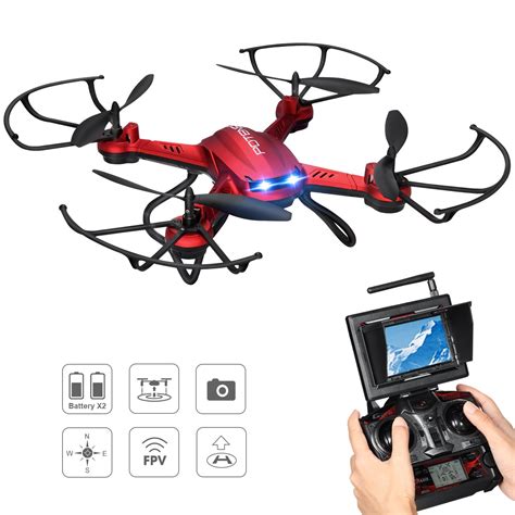 Drone With Camera Potensic F181dh 58ghz Rc Drone Quadcopter With 720p