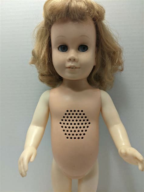 Vintage 1961 Chatty Cathy Doll By Mattel Rare Garbled Talk Please Read